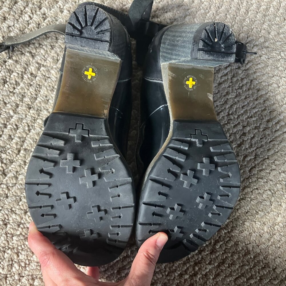 Dr. Martens Patent Leather Heels Vintage Rare - Picture 7 of 10